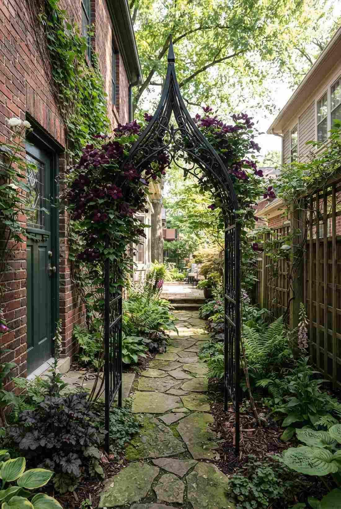 gothic arch pointed top