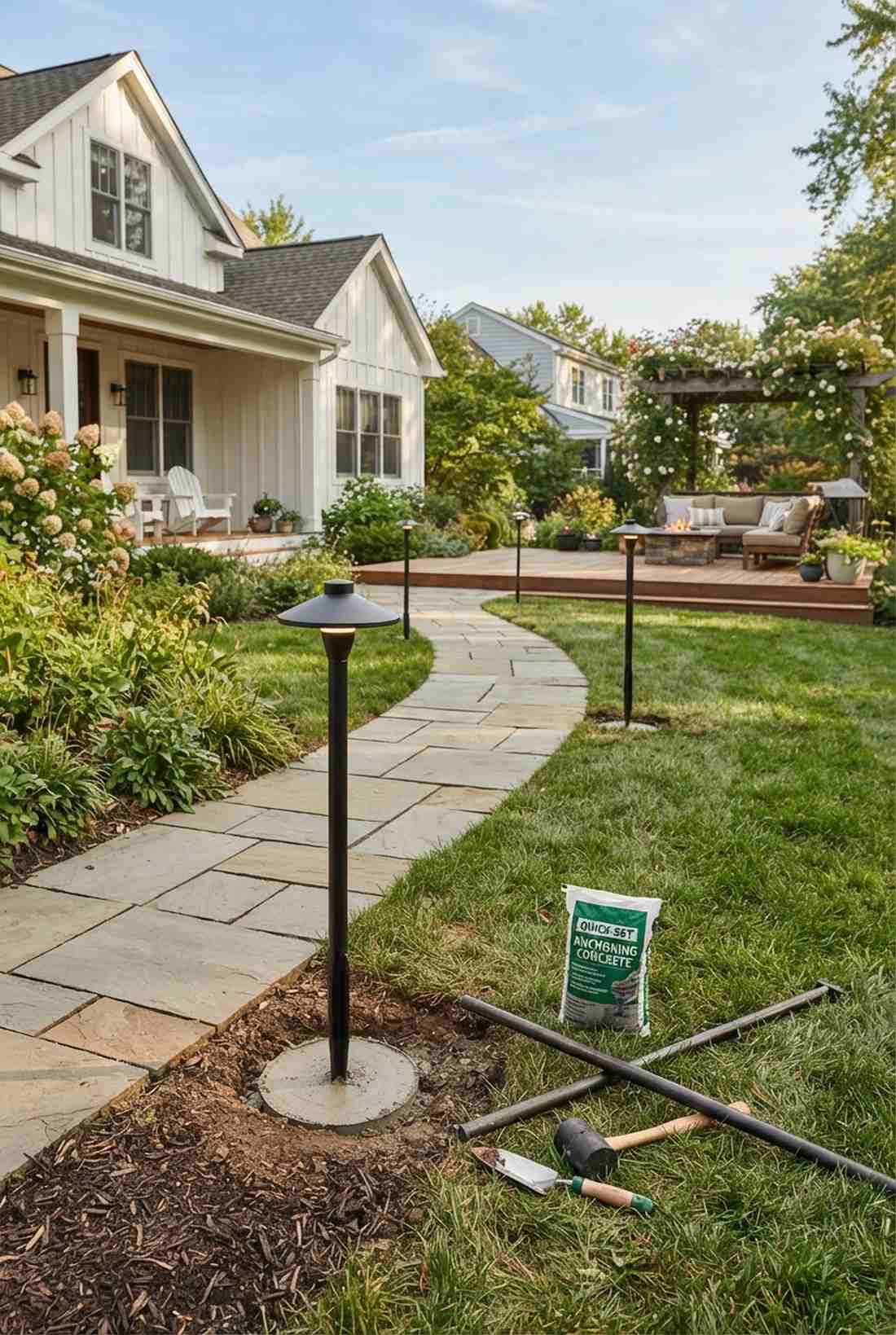 ground spike stabilization methods