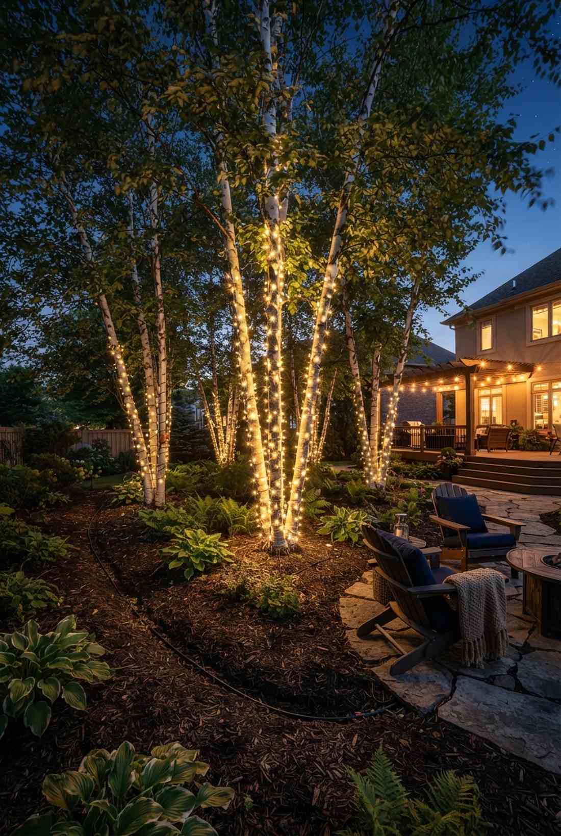 grove or cluster lighting