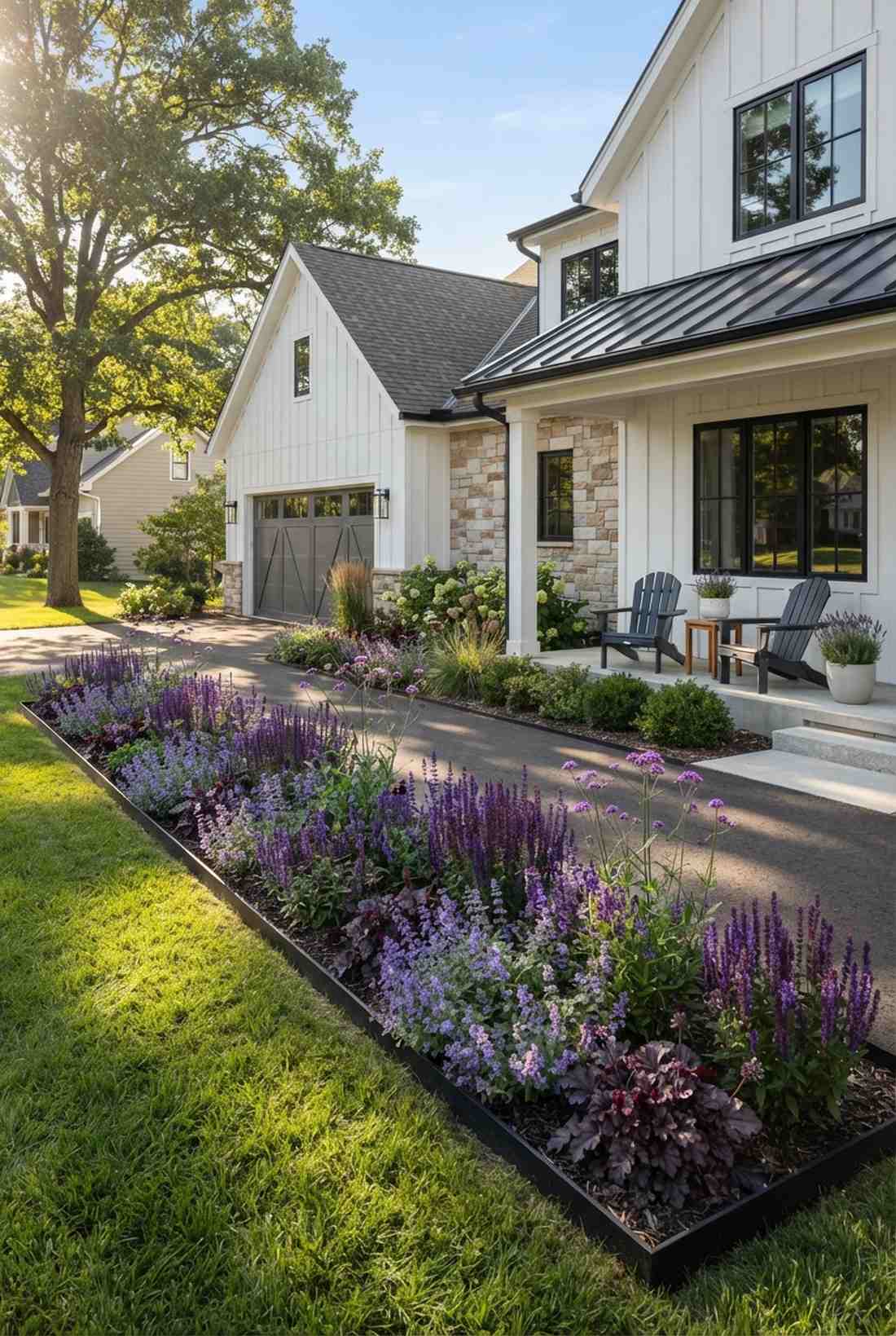 monochrome bloom strip bed