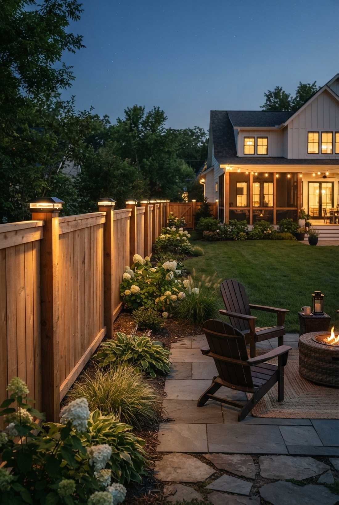 post cap accent lighting