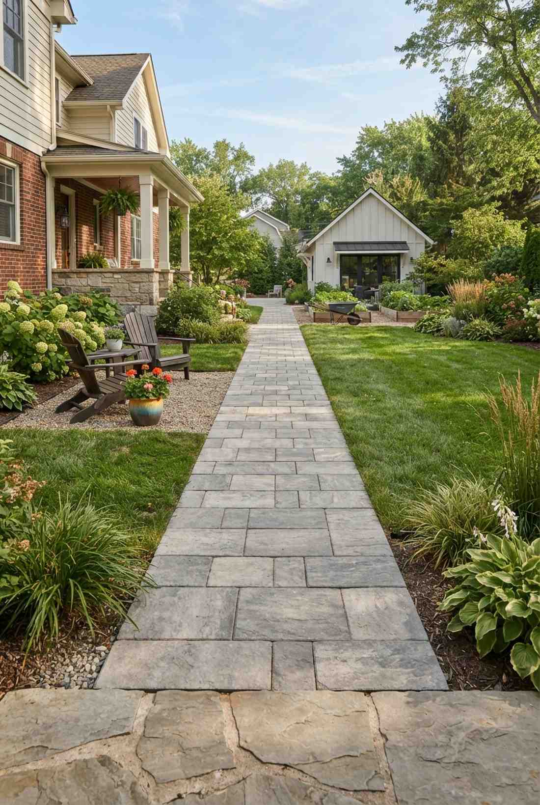 staggered brick pattern