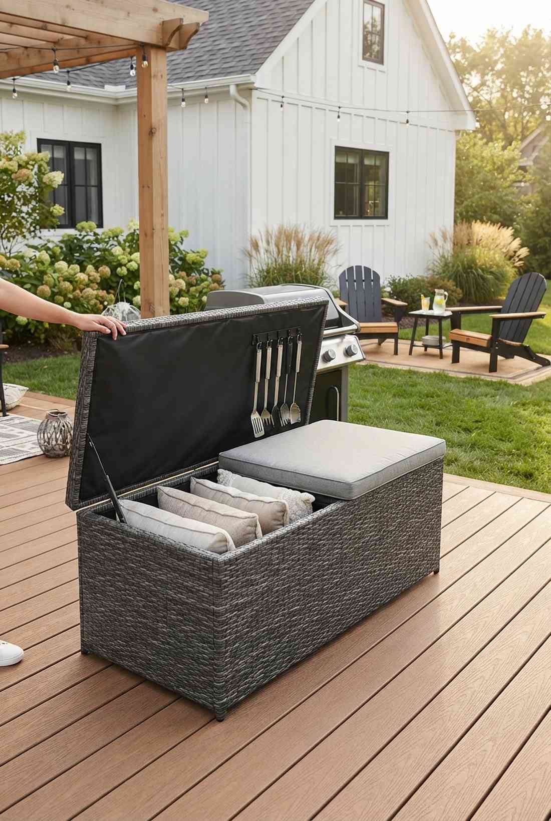 storage ottomans with hidden compartments