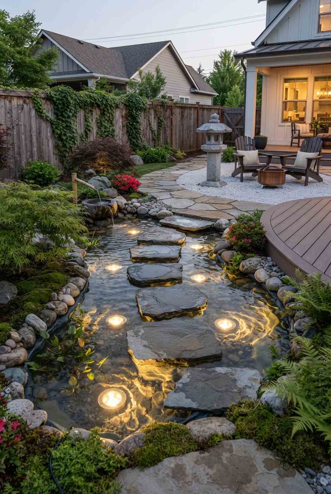 underwater pathway lights