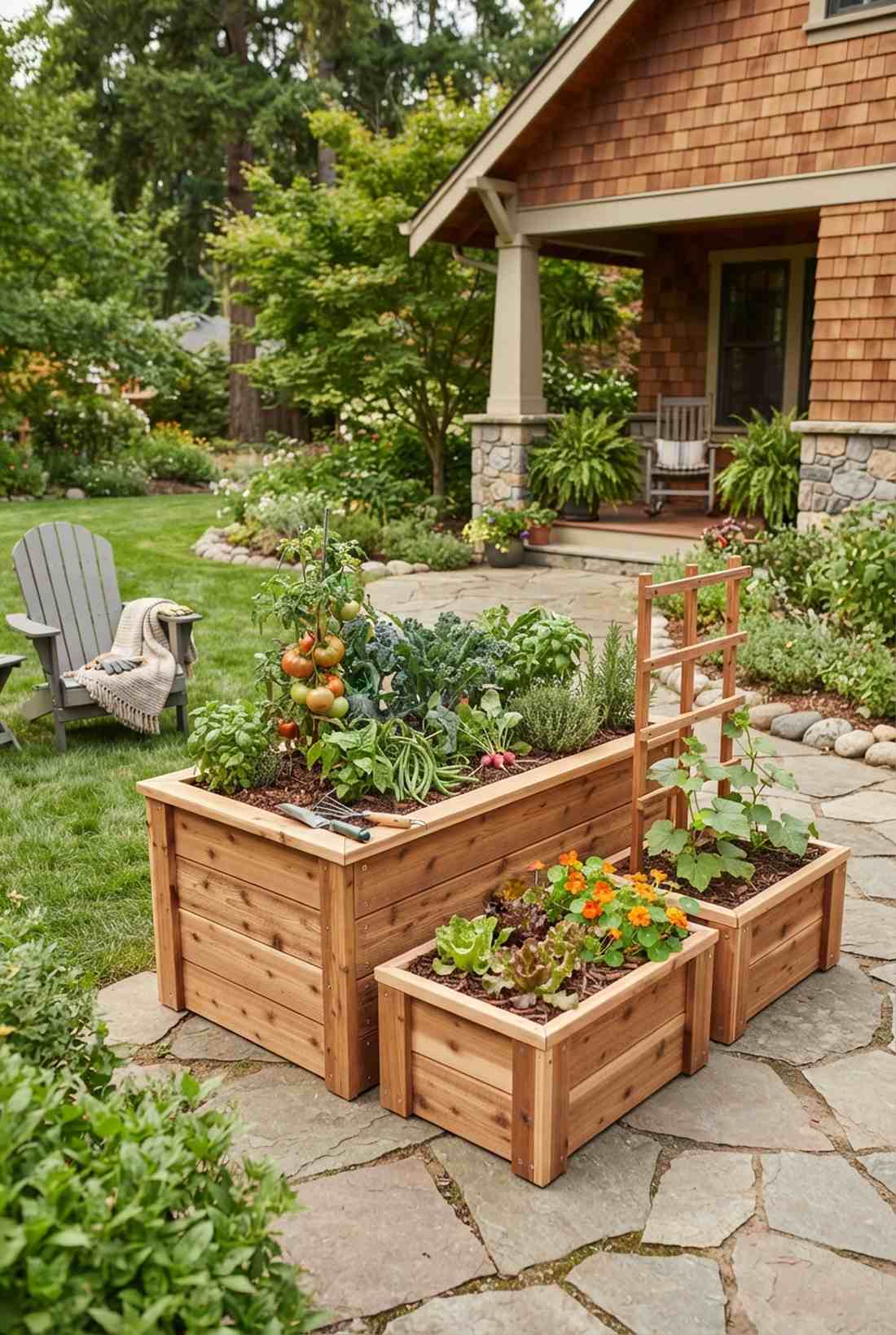 cedar planter boxes