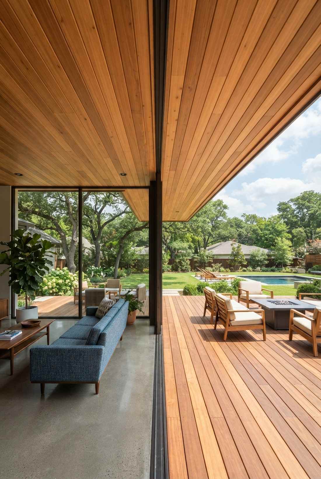 continuous ceiling planes