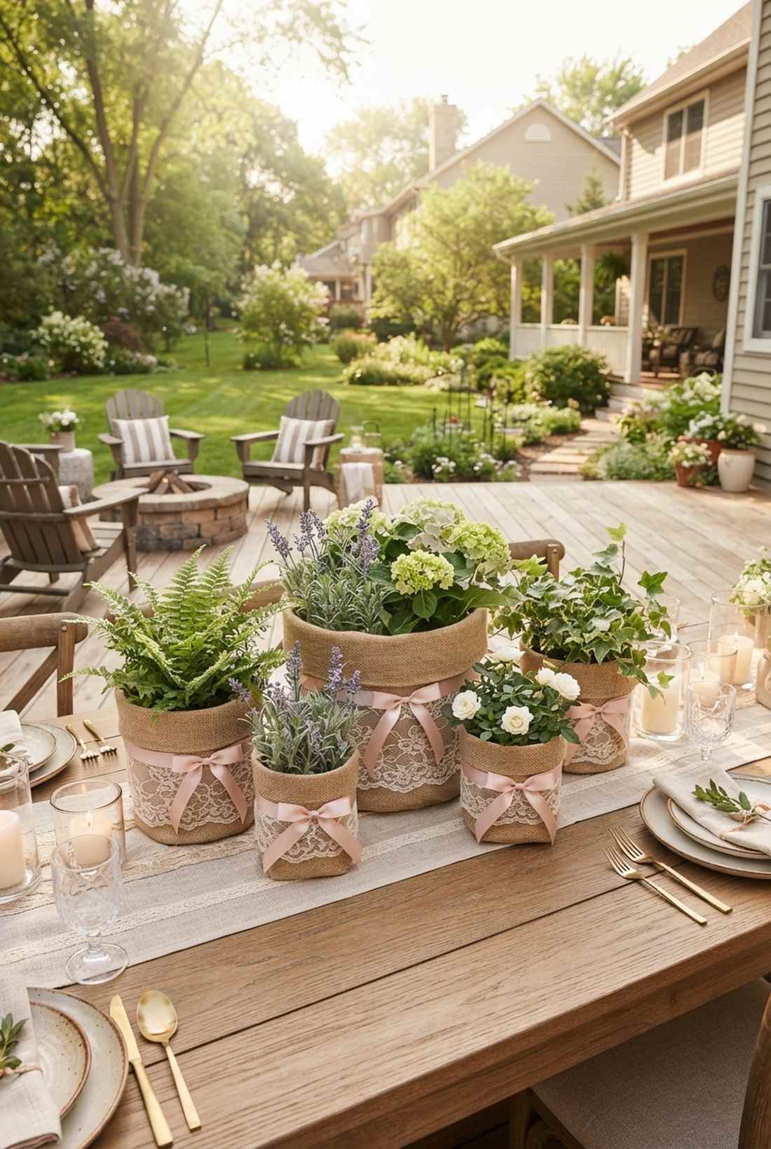 fabric wrapped containers