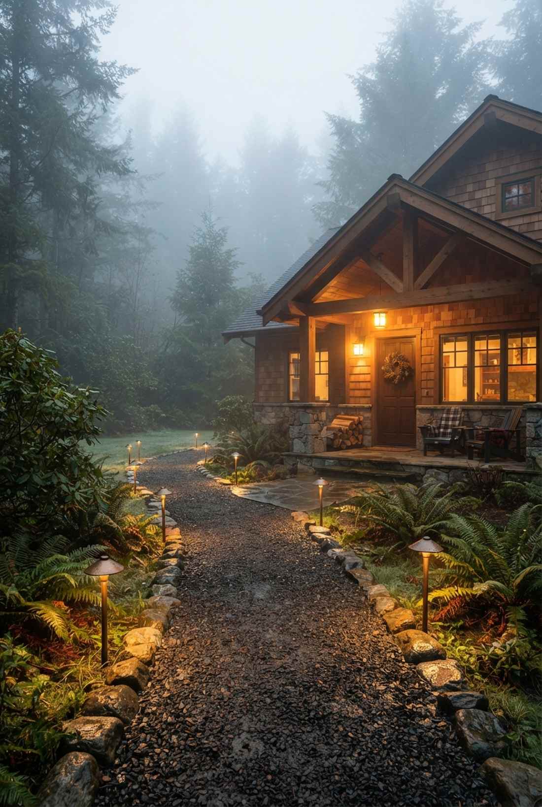 fog penetrating amber lights
