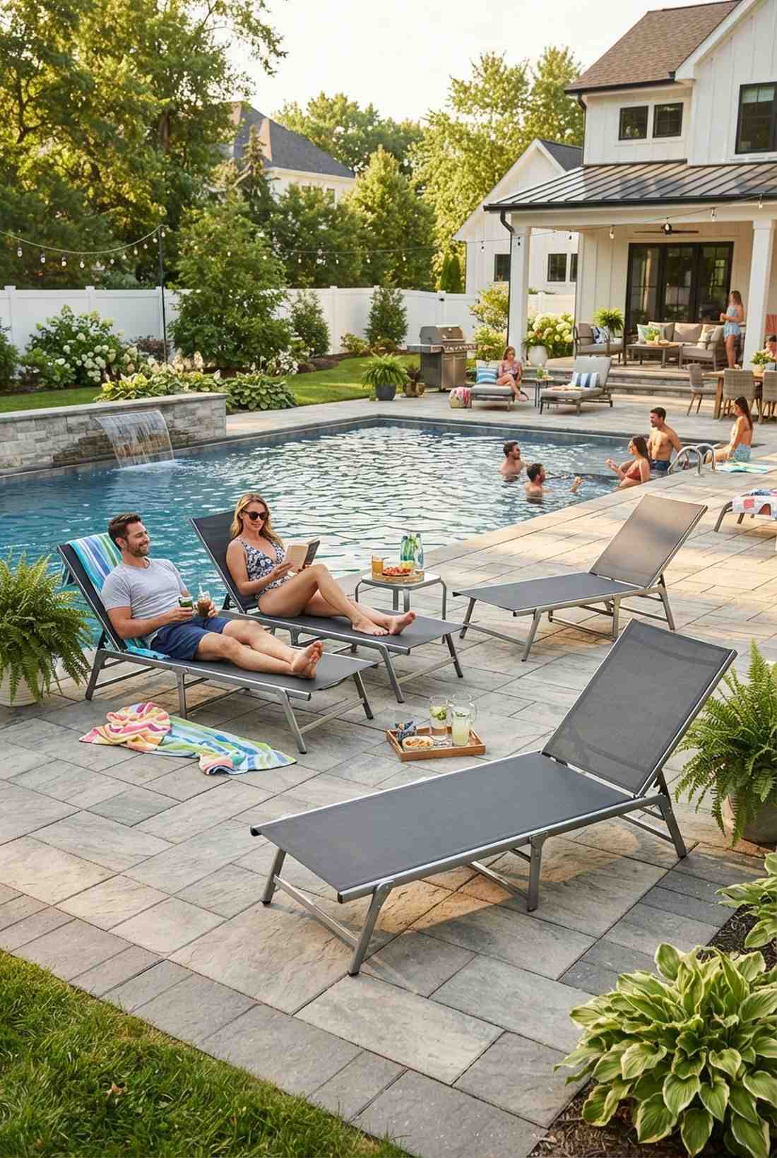 fold flat lounge chair