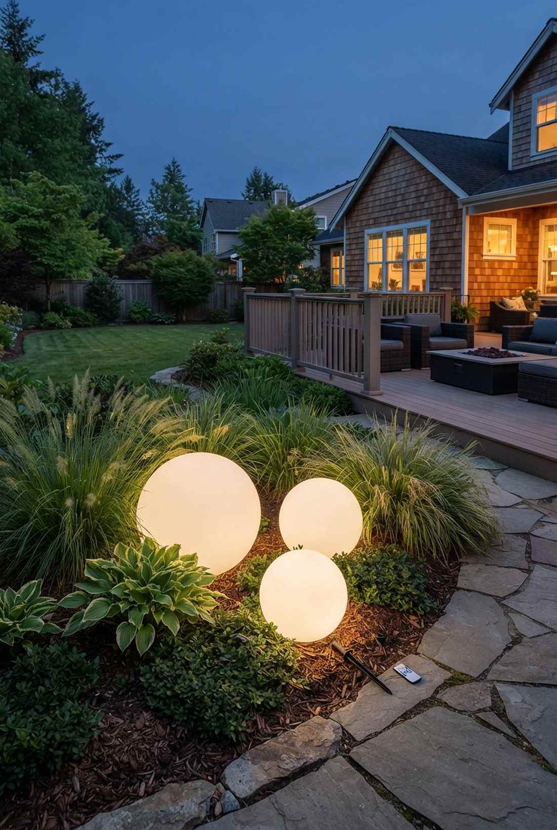 glowing orb garden spheres