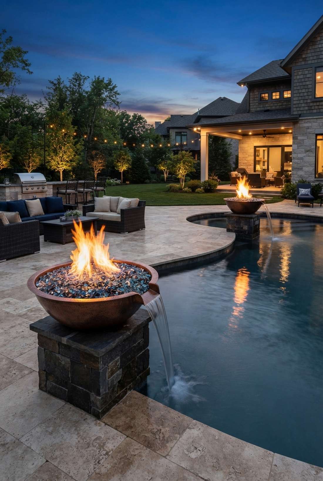 integrated fire features