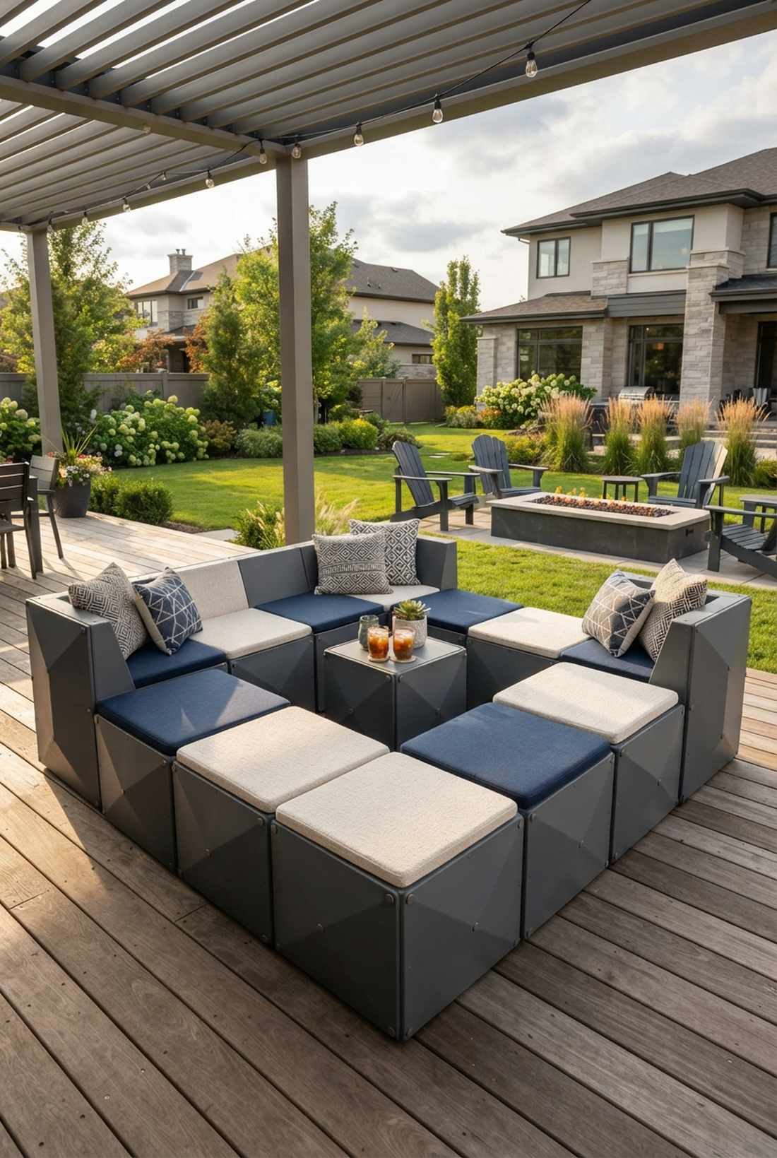 magnetic modular seating cubes