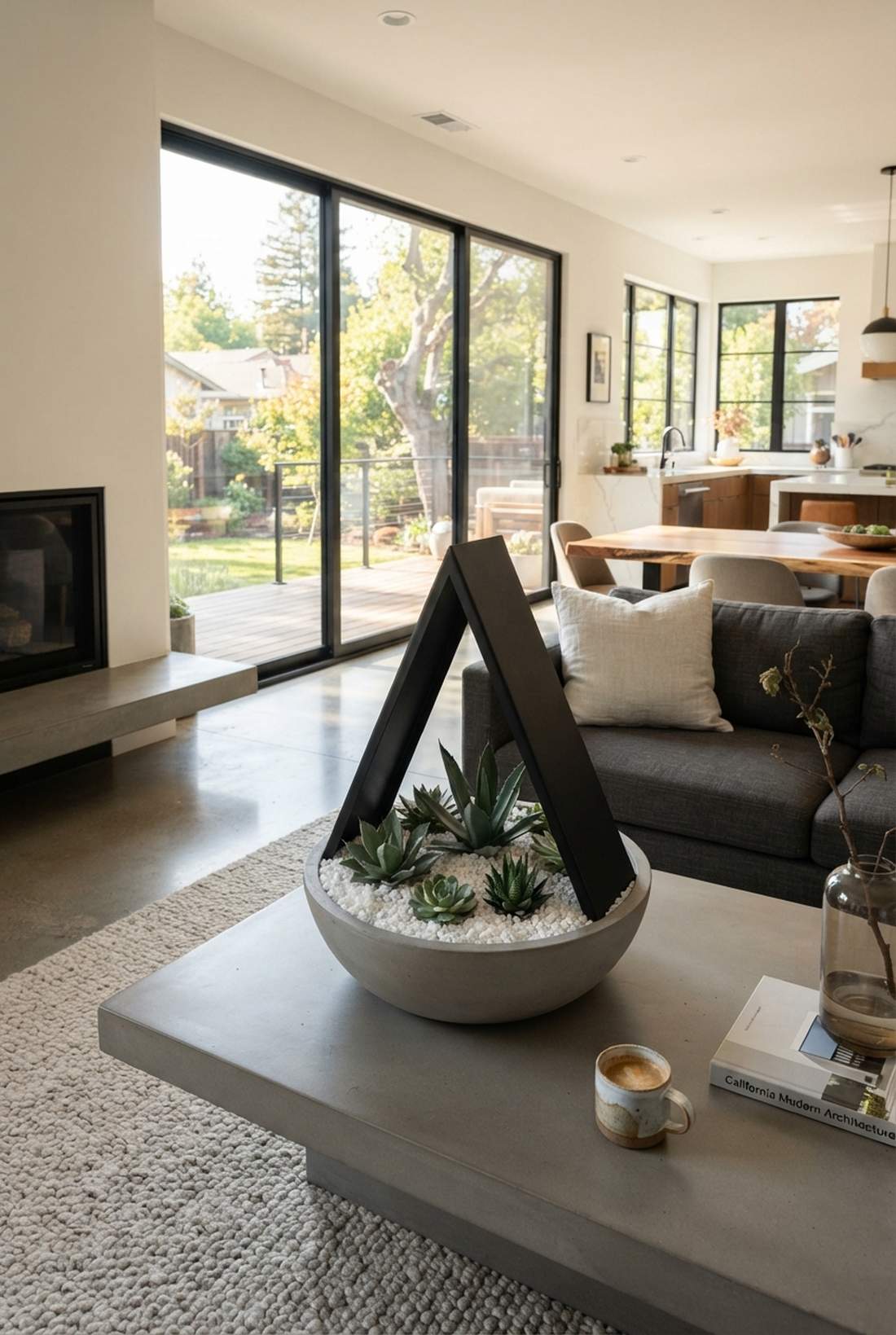 modern a frame