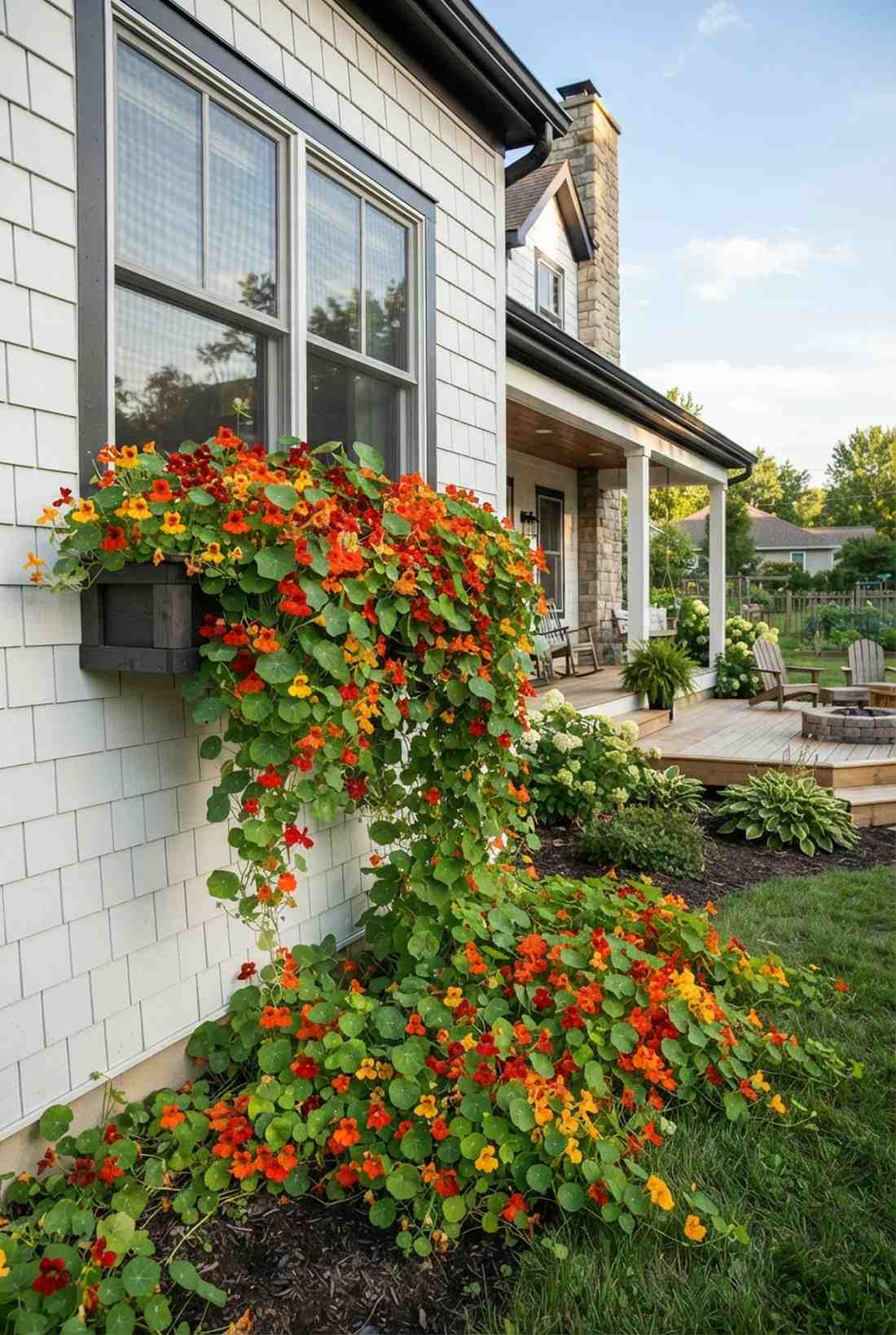 nasturtium edible cascade