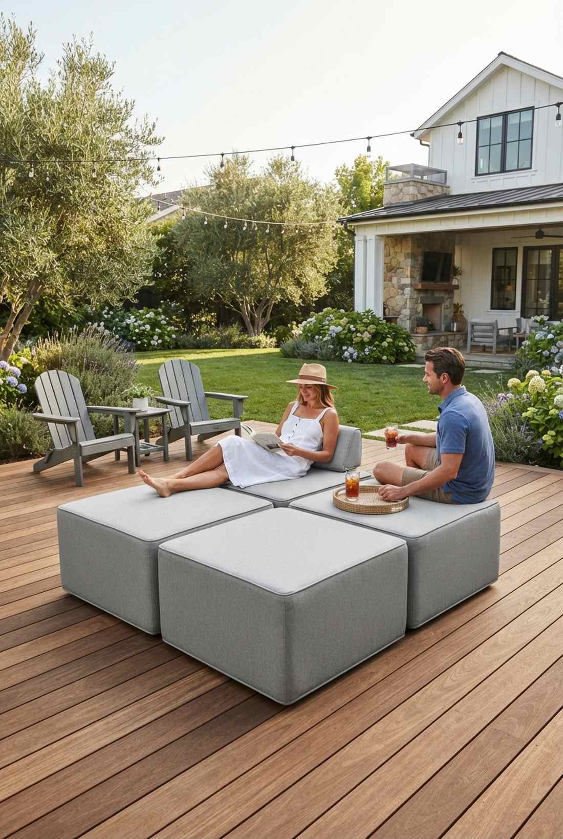 ottoman cubes with multi position functionality