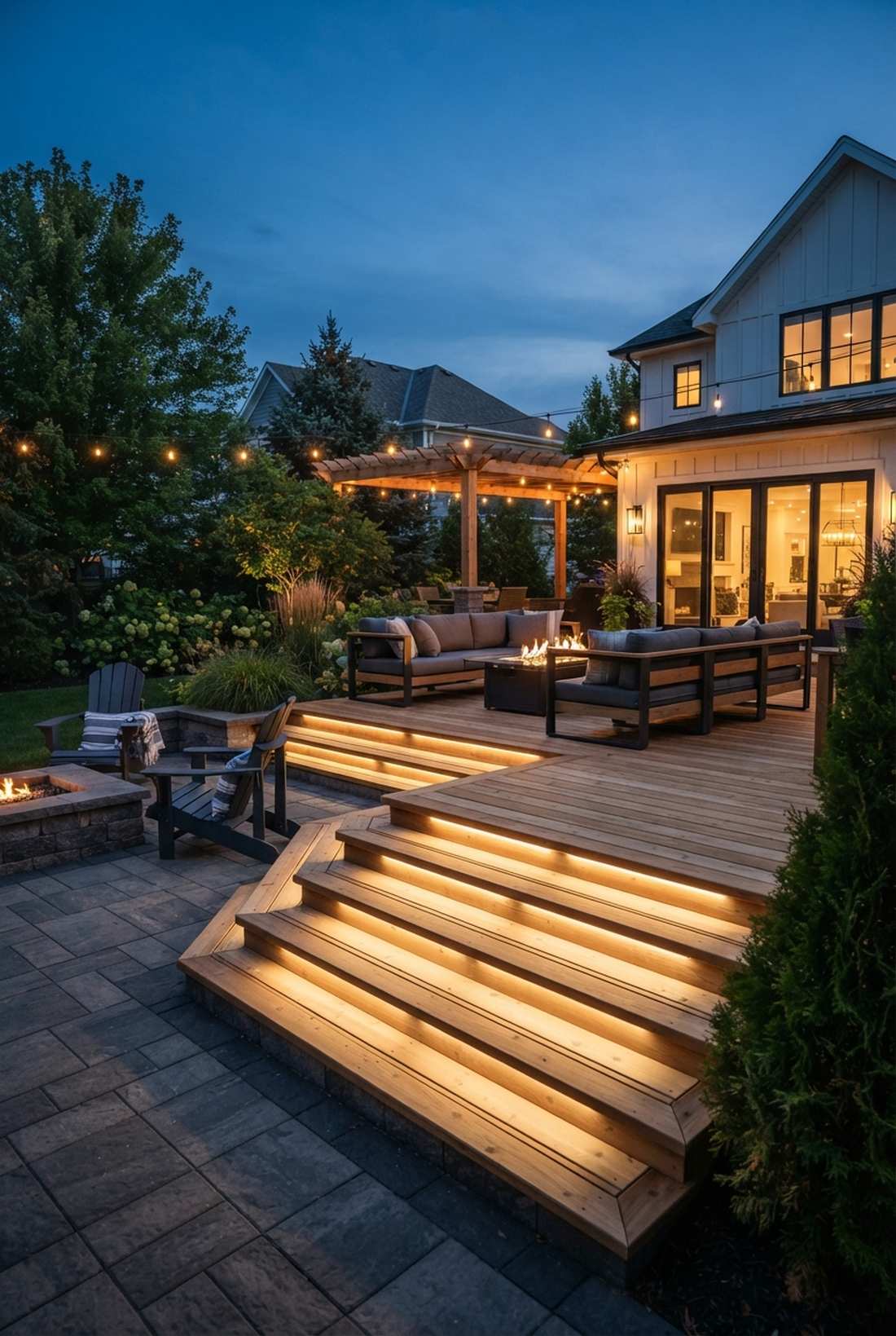 recessed step lighting