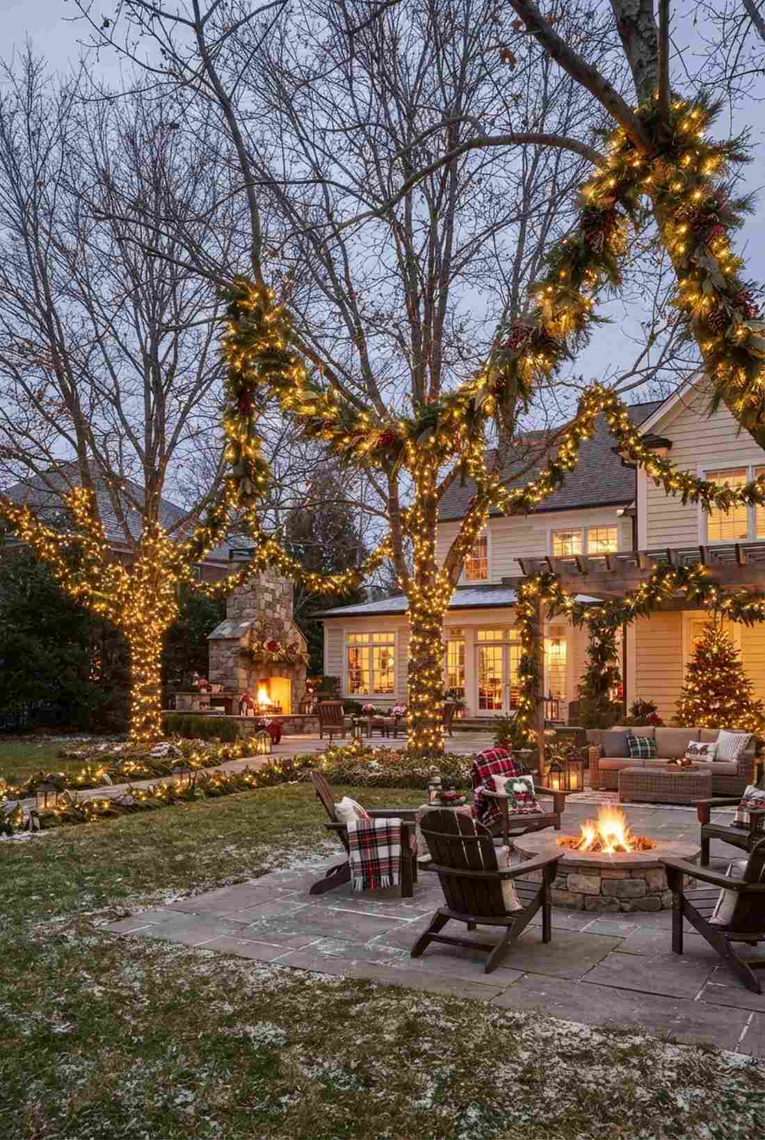 branch garland swags