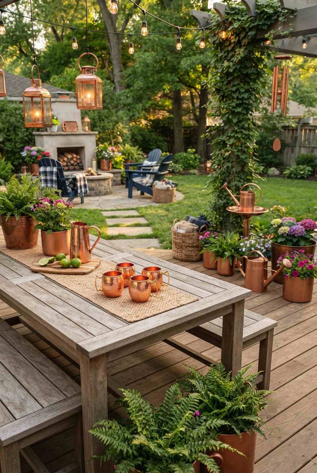 copper accent collections