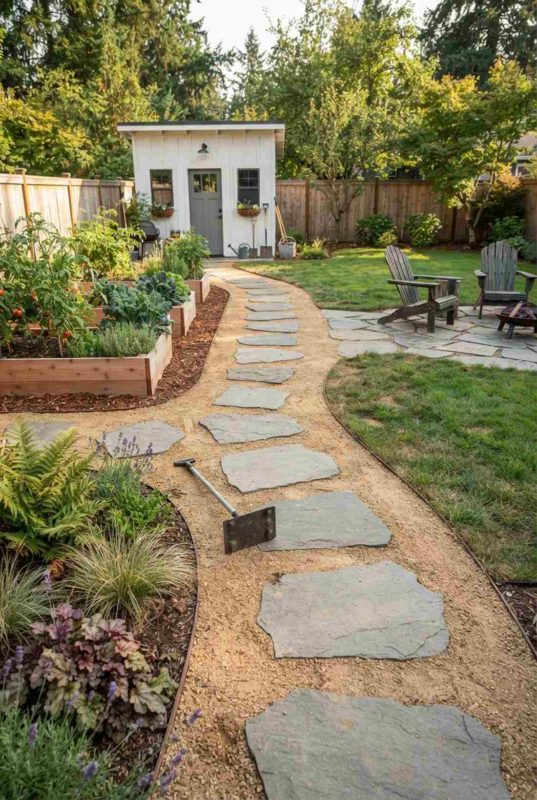 decomposed granite natural finish