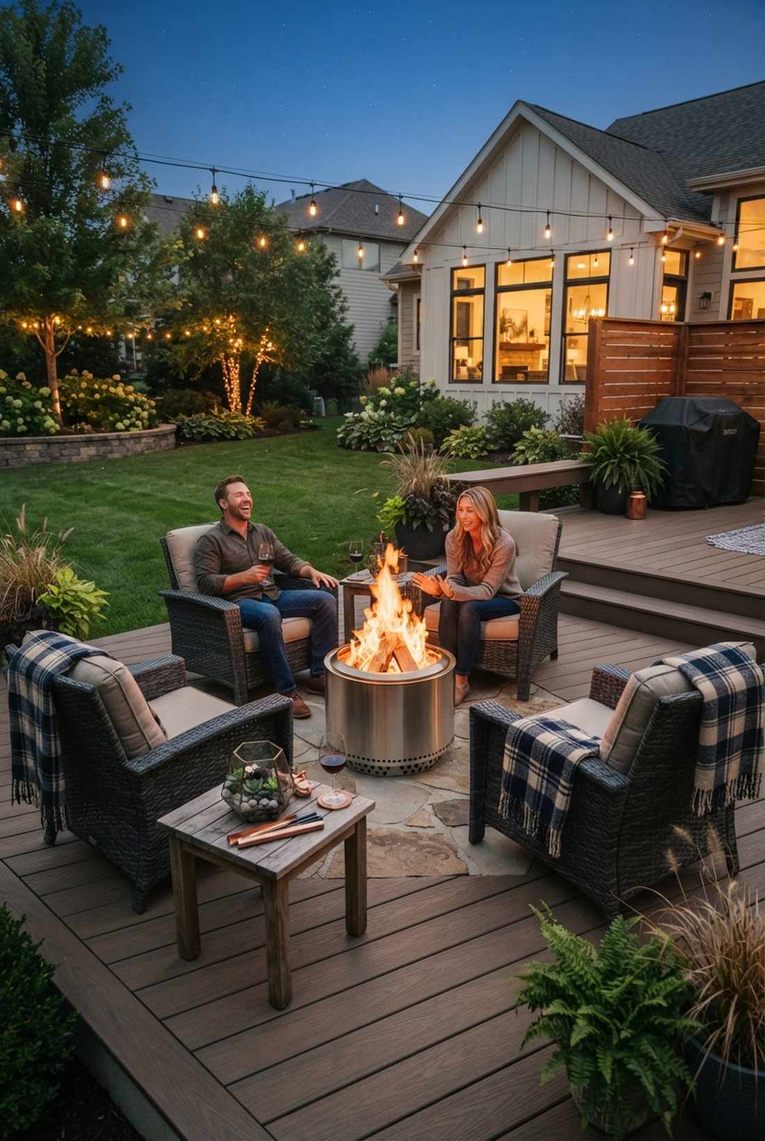 fire feature focal point