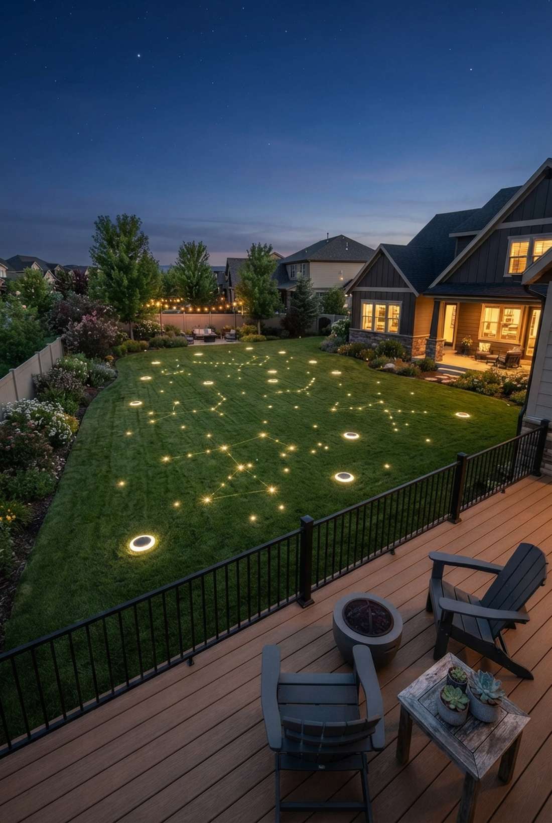 ground level constellation patterns