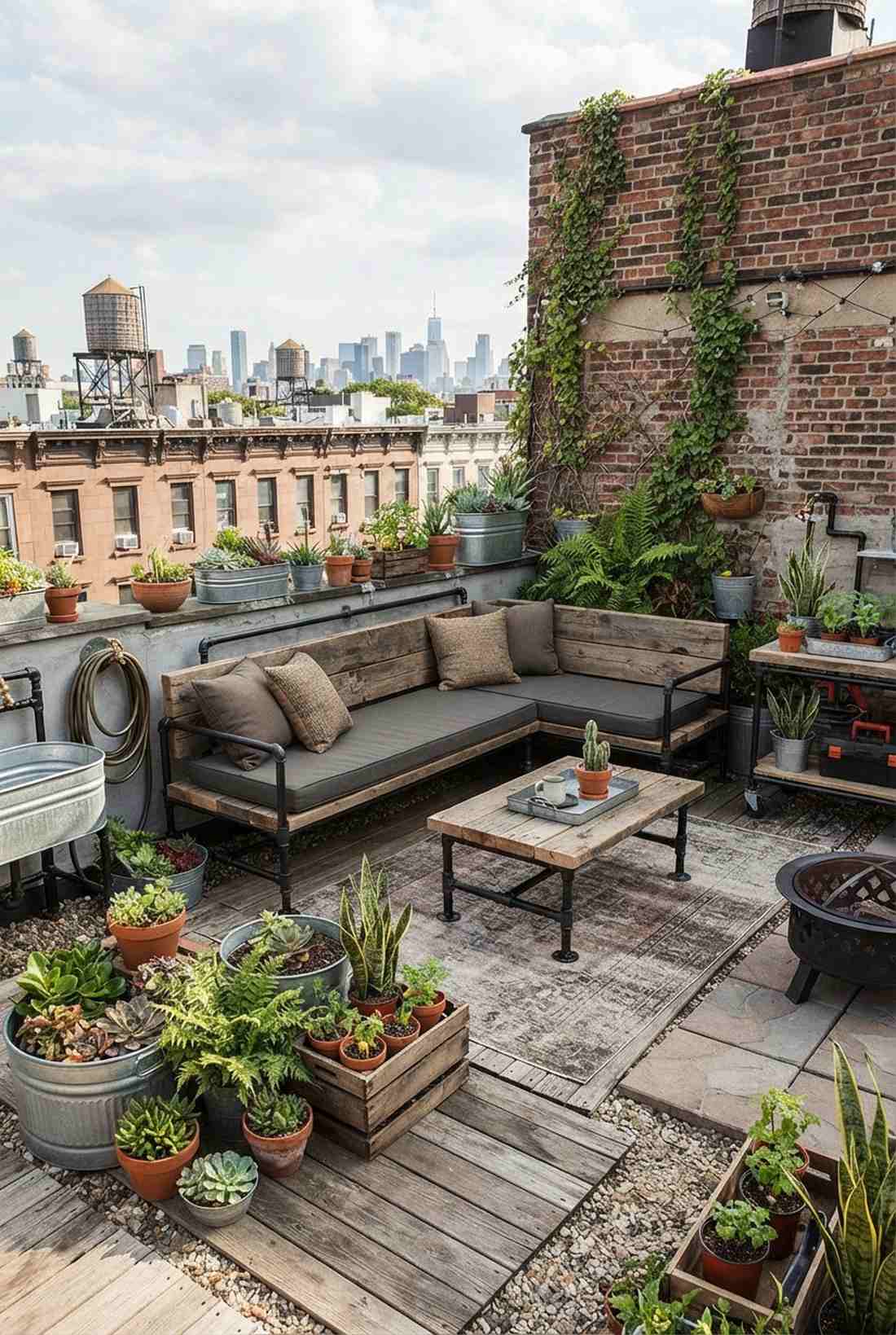 industrial pipe frame furniture