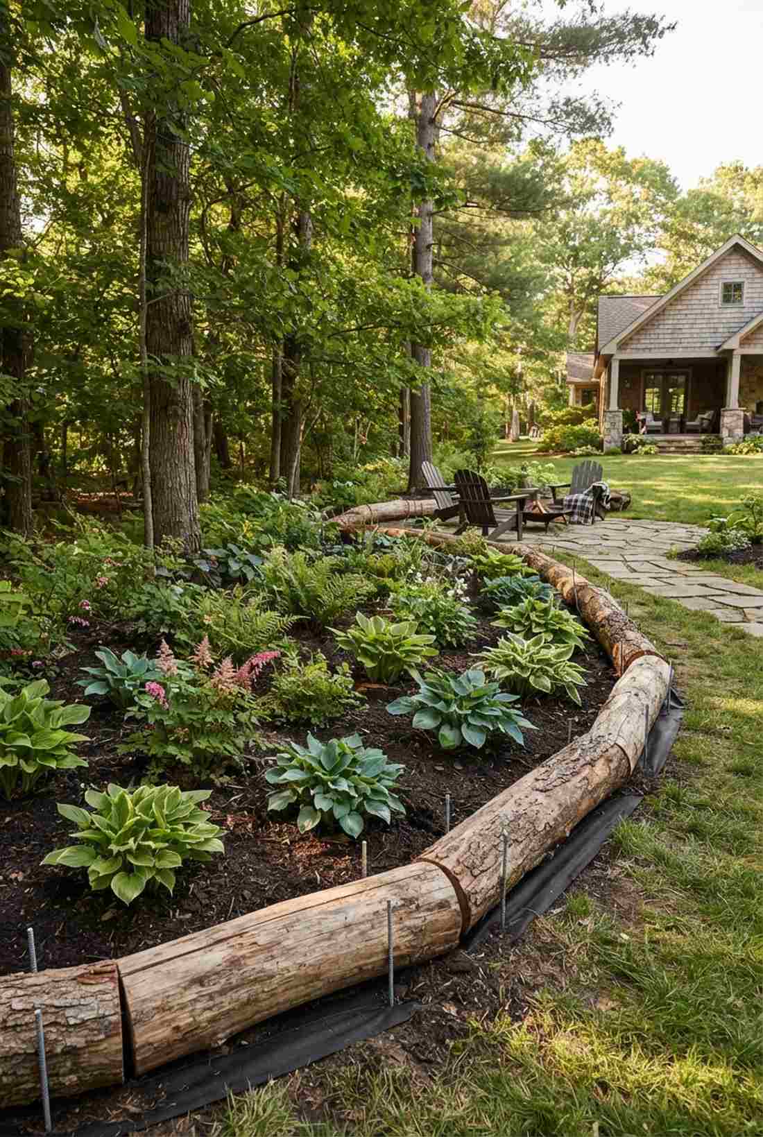 log border natural