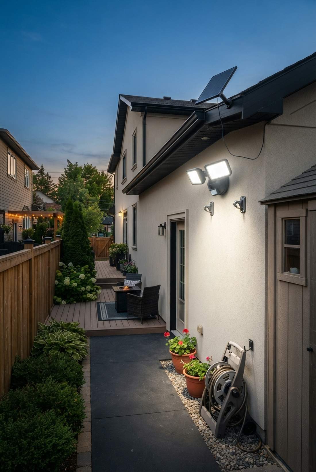 motion sensor security spotlights