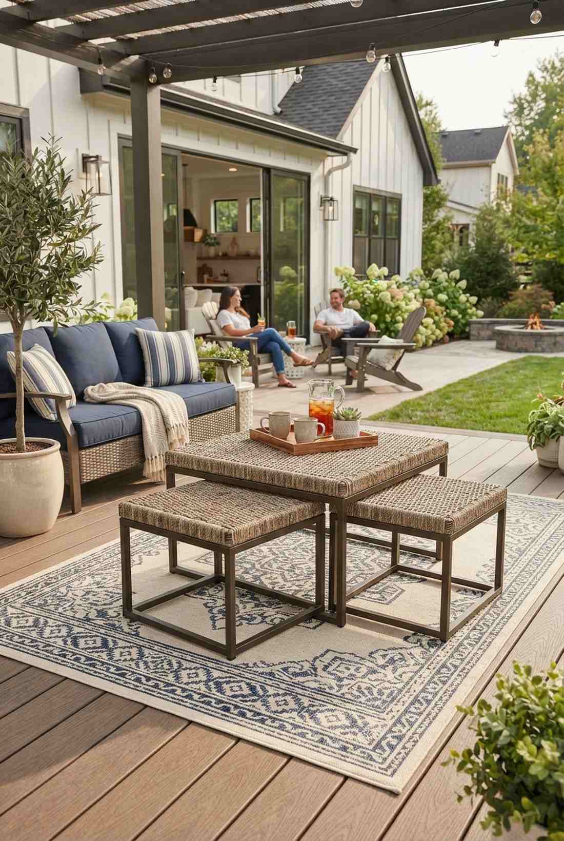 nesting ottoman sets