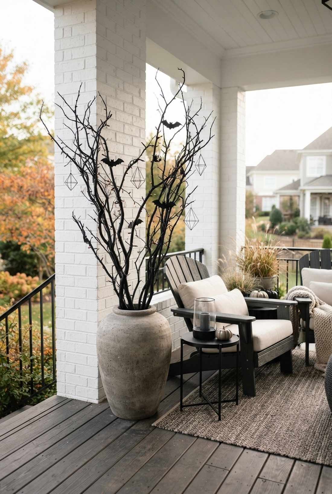 sculptural branch arrangement