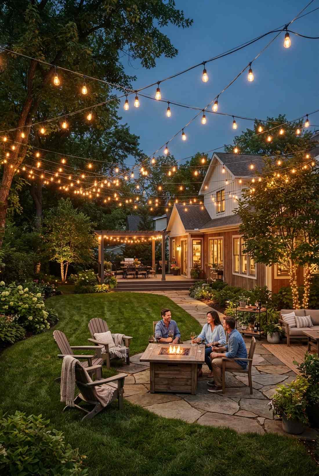 string light canopies