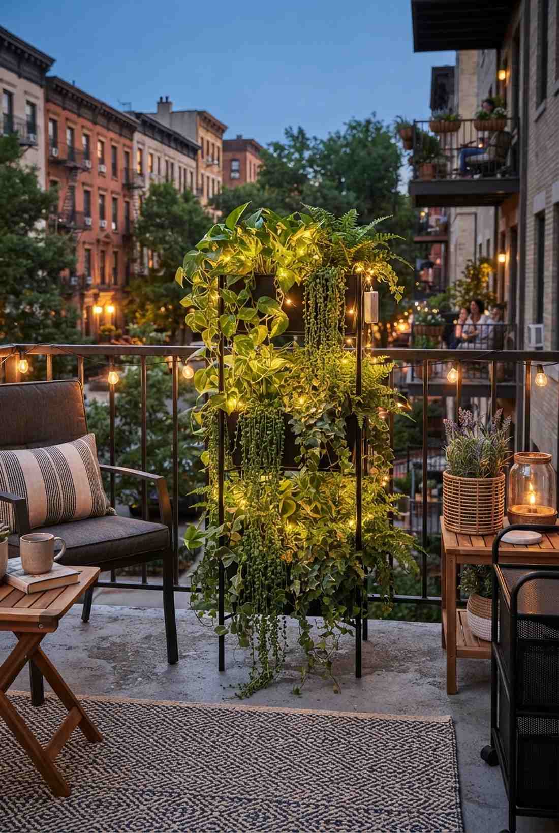 tiered plant stand cascades