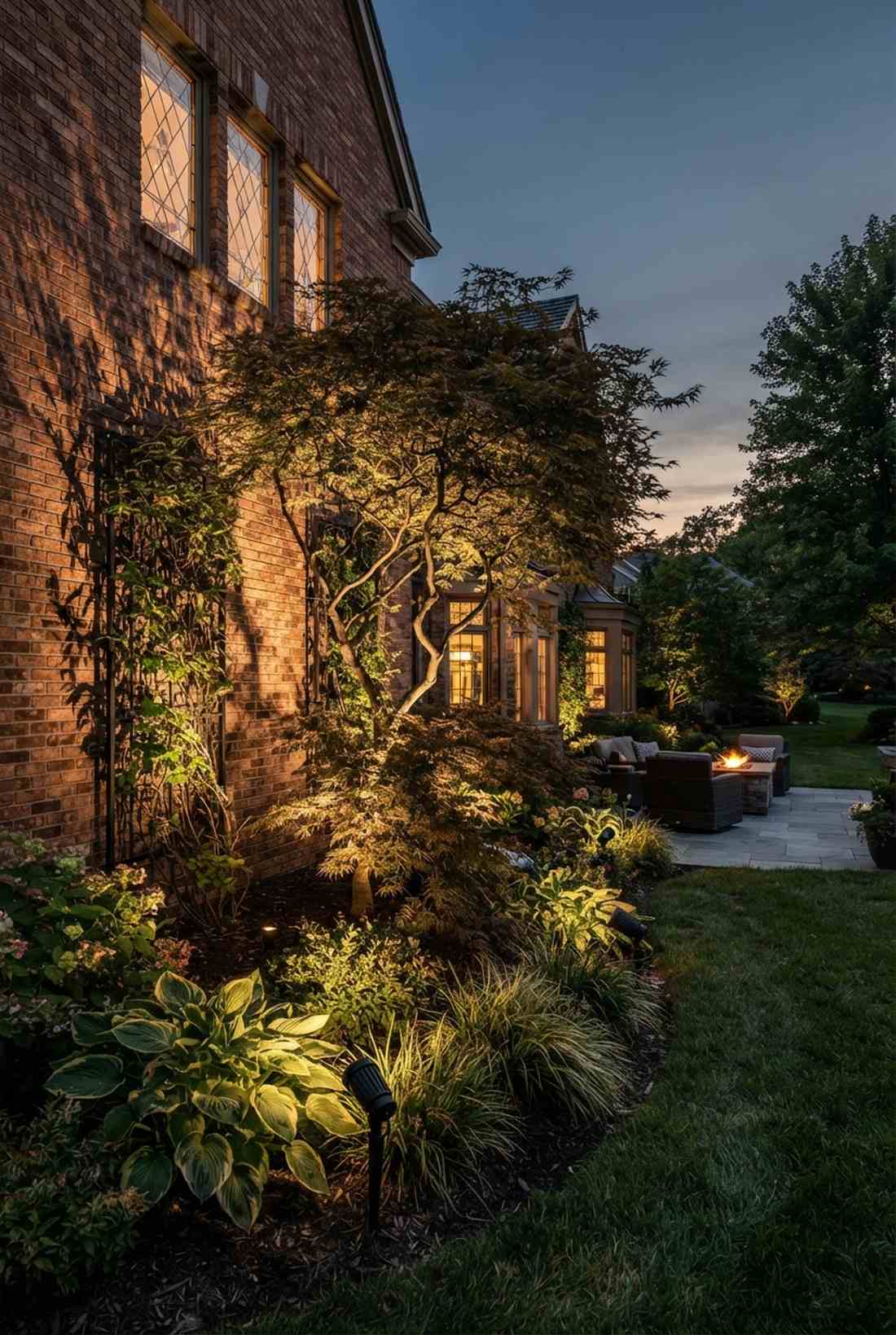 uplighting accent spots