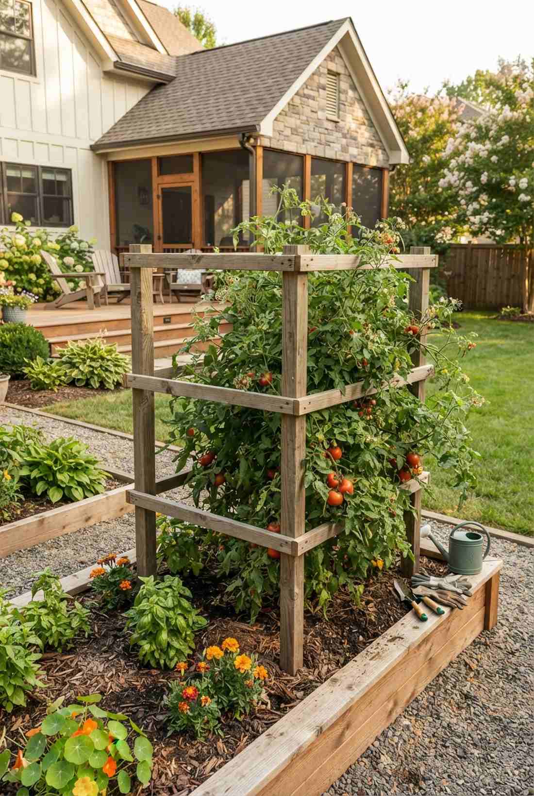 box cage trellis