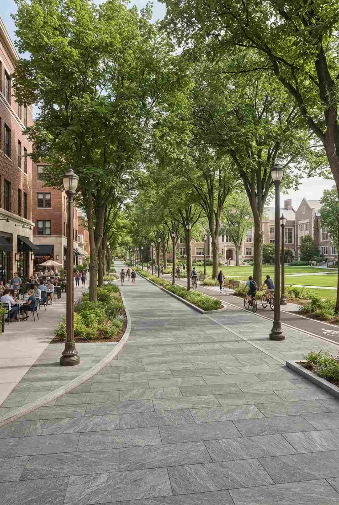 campus quad continuity
