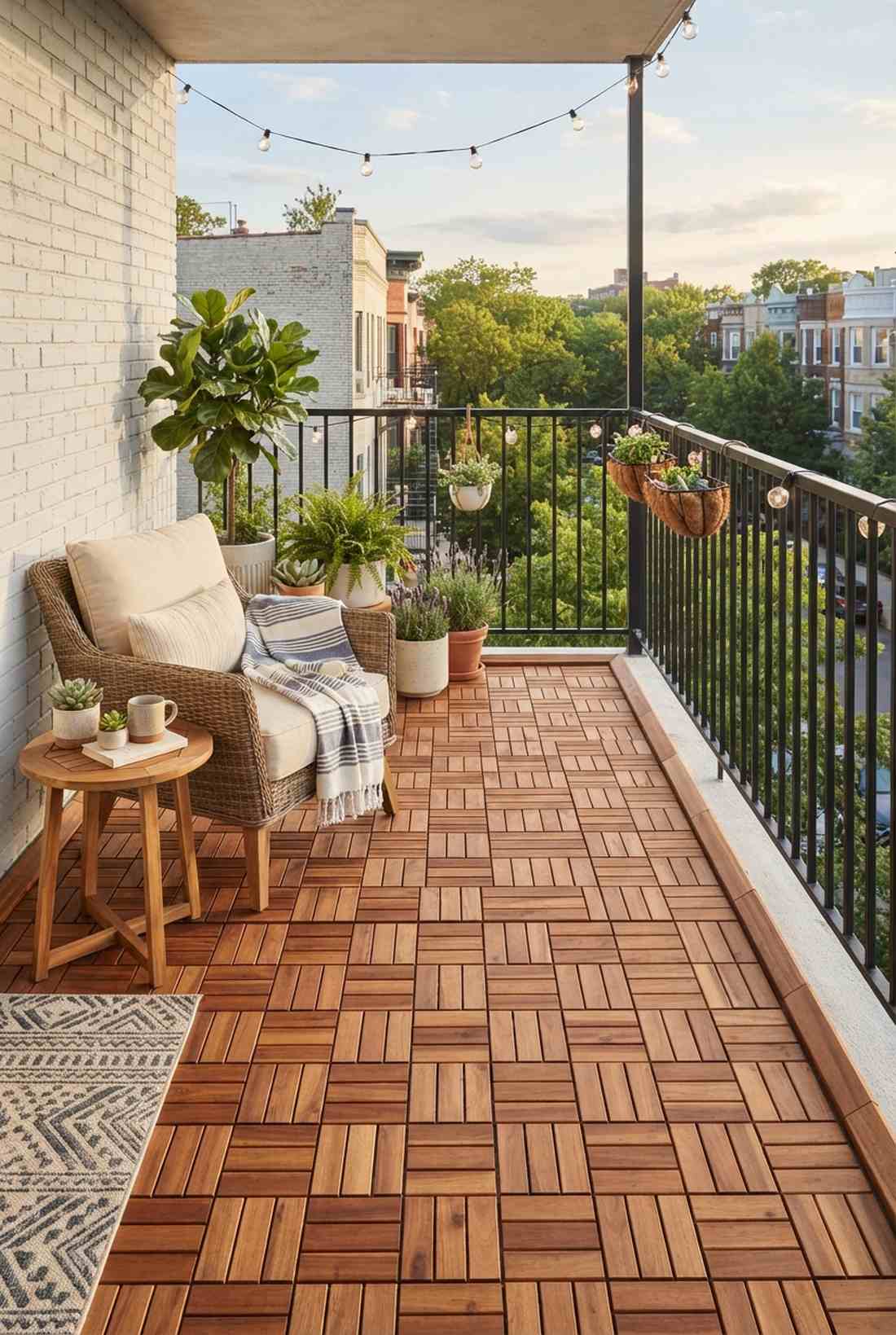 interlocking deck tiles