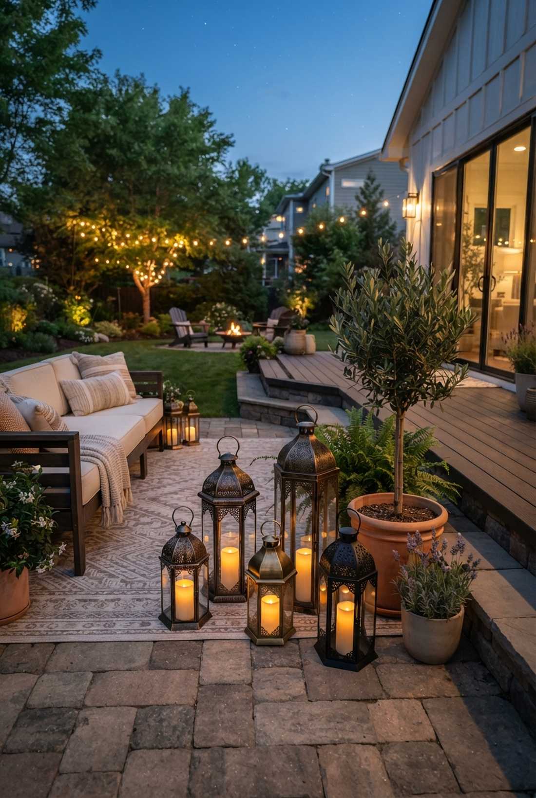 lantern cluster arrangements