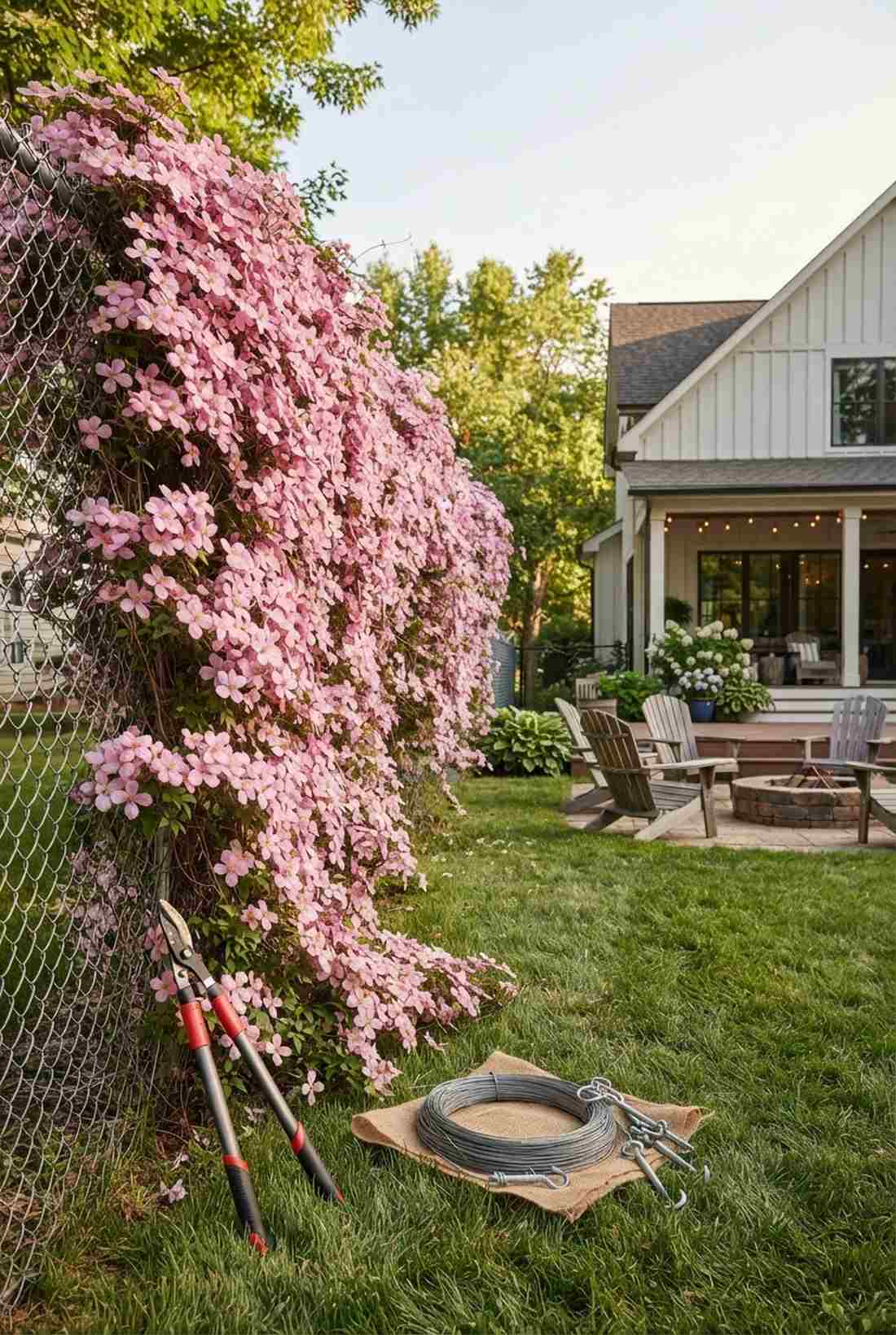 montana rubens pink cascade