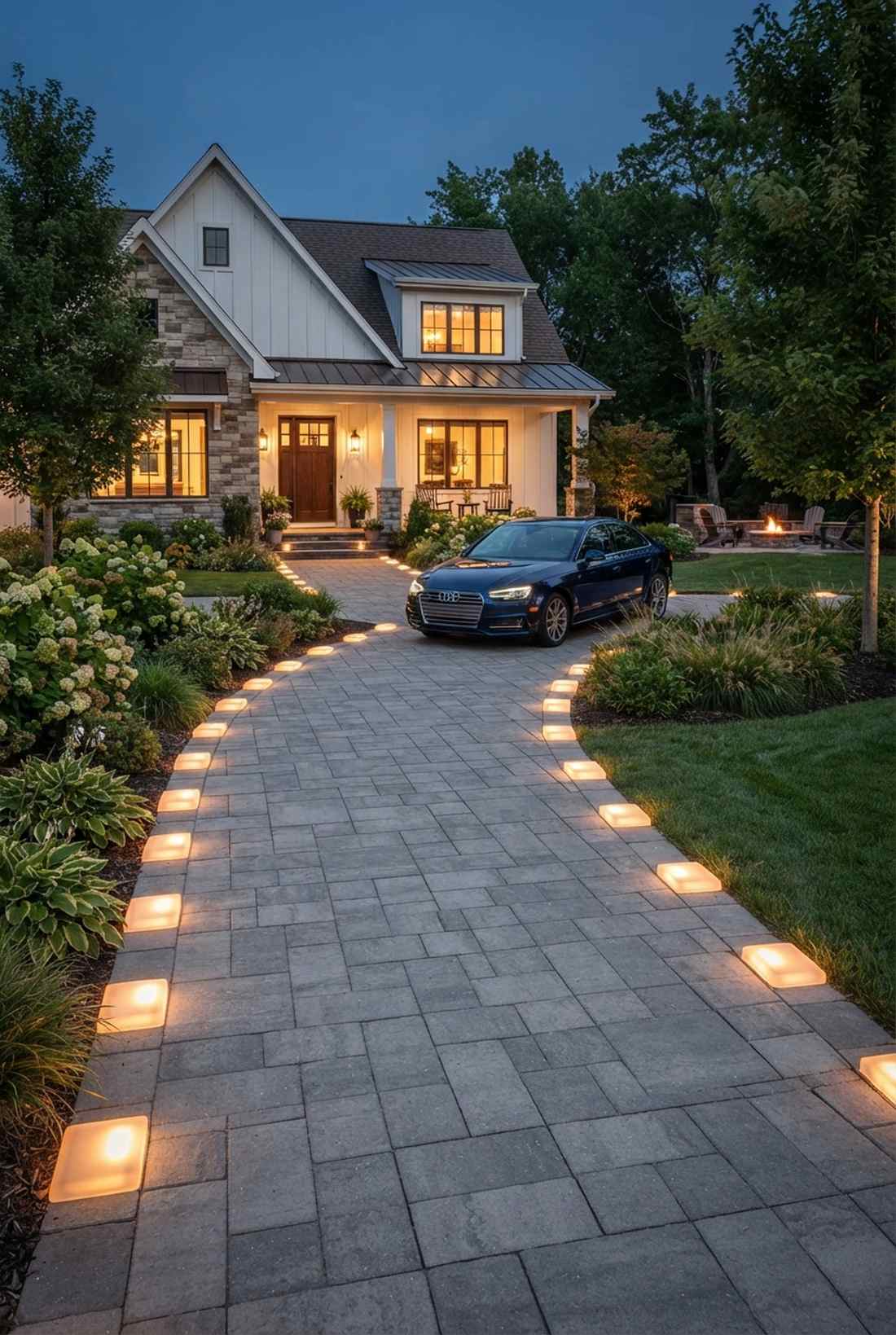 paver brick lights