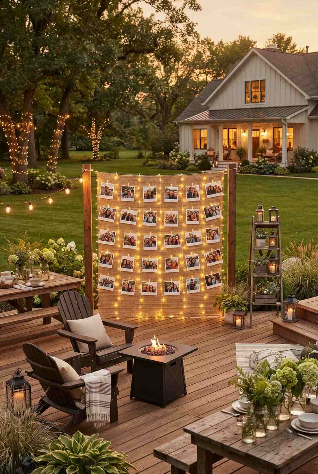 photo display curtain backdrop