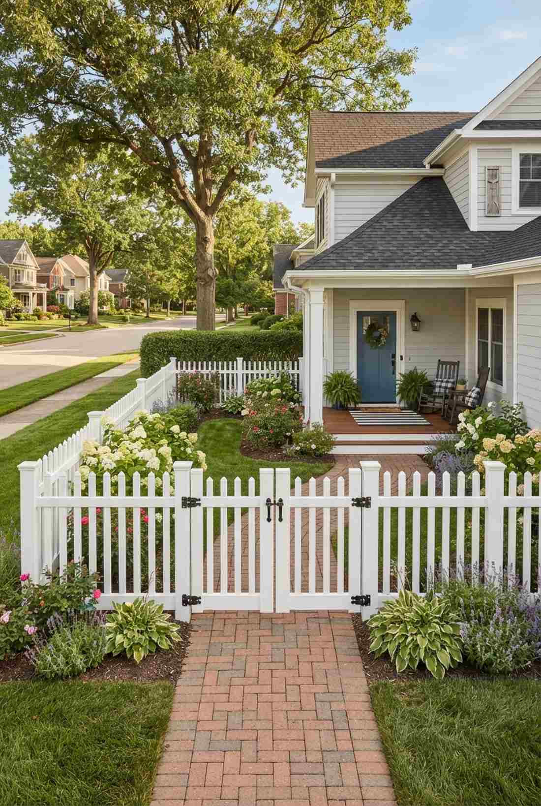 picket fence enclosures