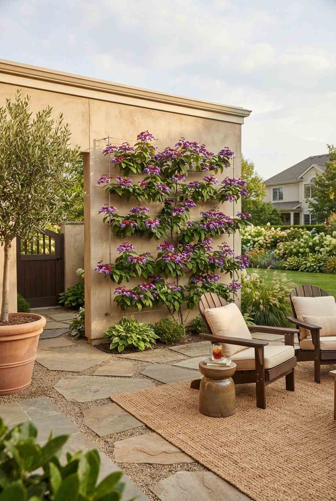 purple clerodendrum