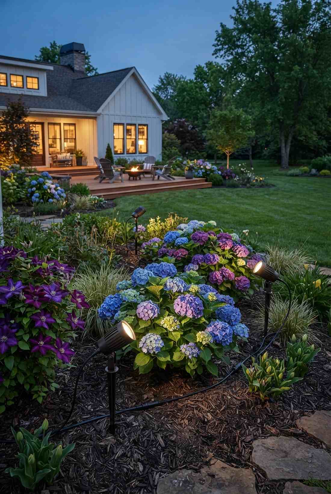 seasonal bloom spotlighting