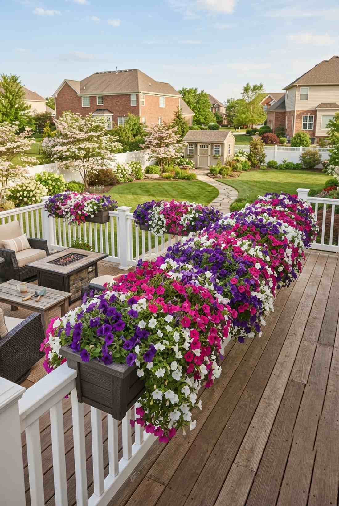 trailing petunia cascade