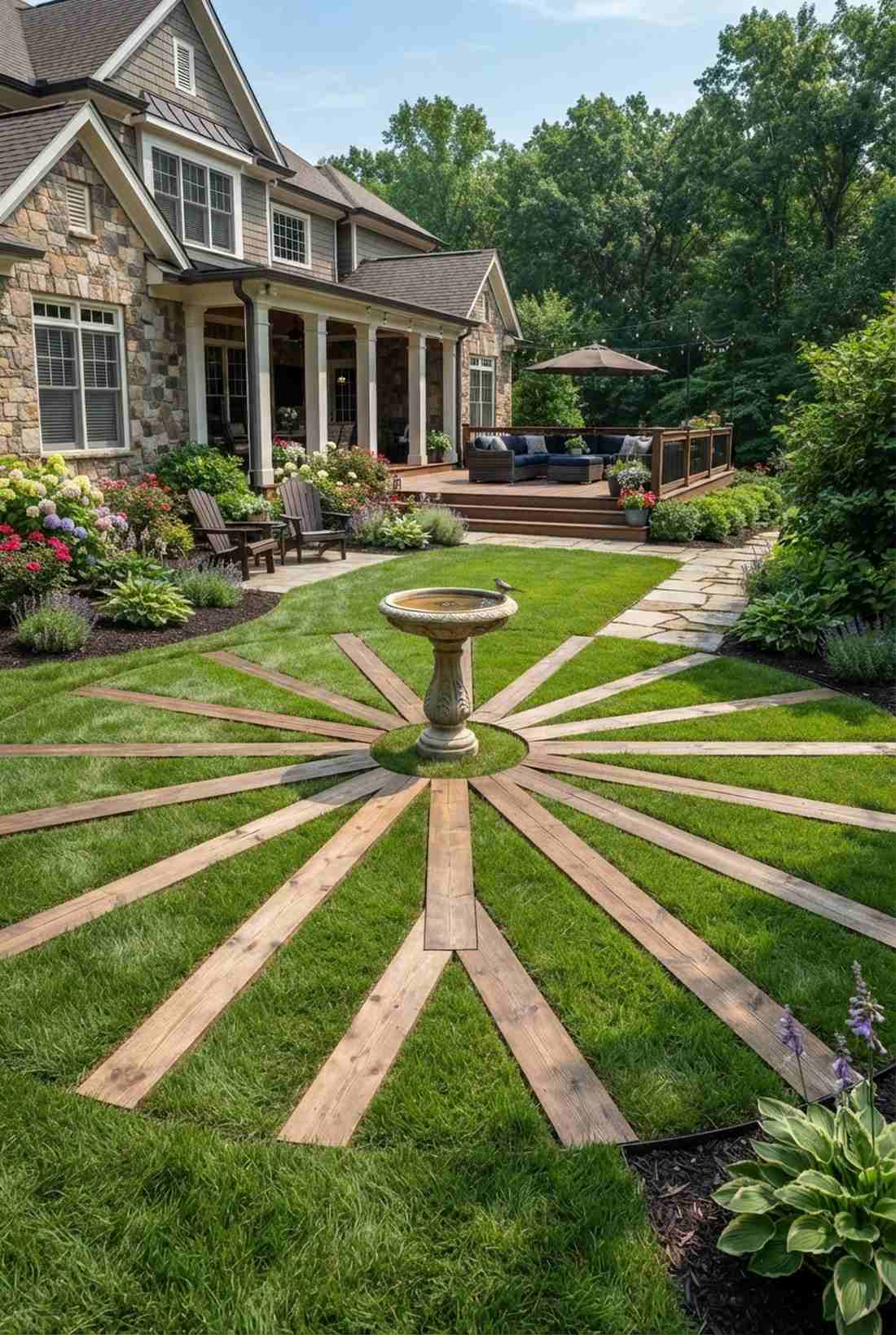 wagon wheel spoke design