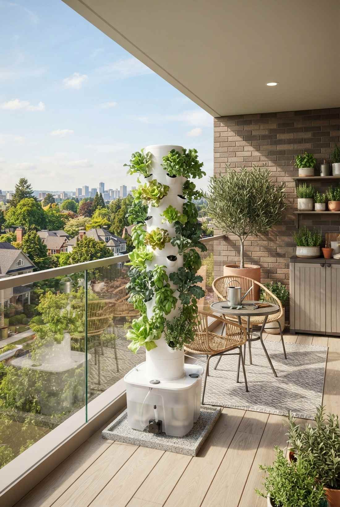 balcony aeroponic gardens