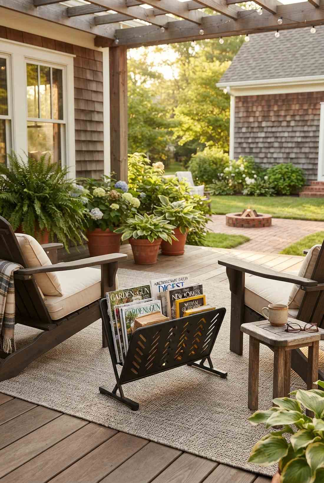 book trough magazine holder