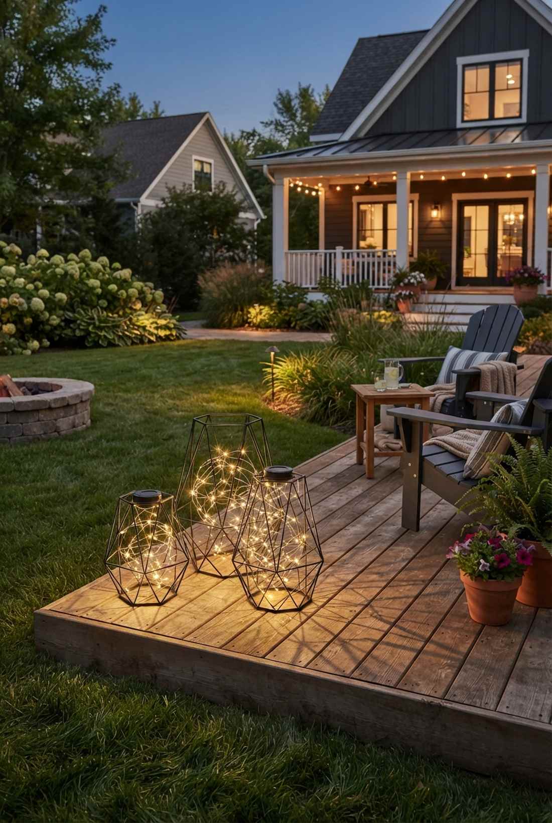 geometric lantern groupings