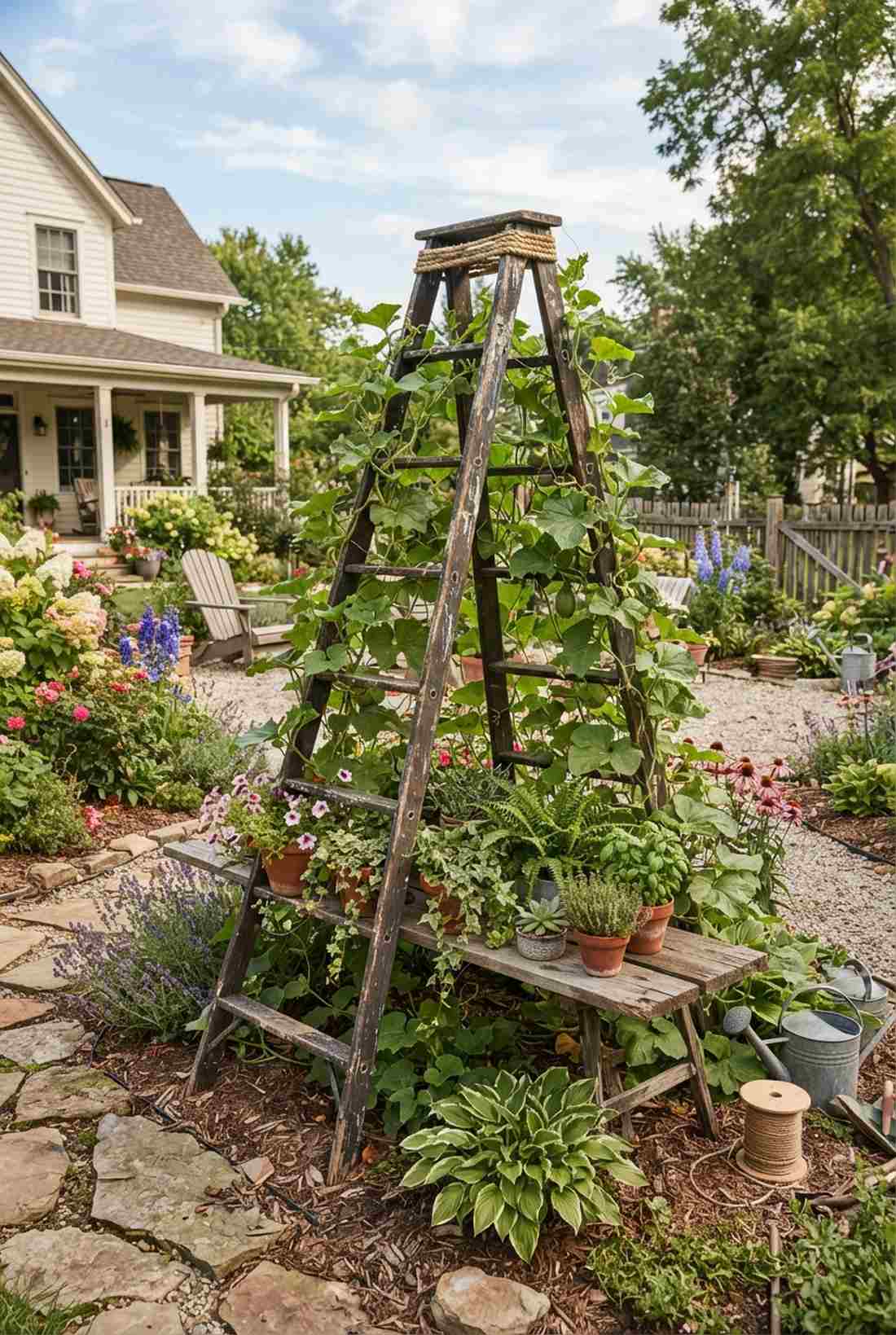 ladder a frame configuration