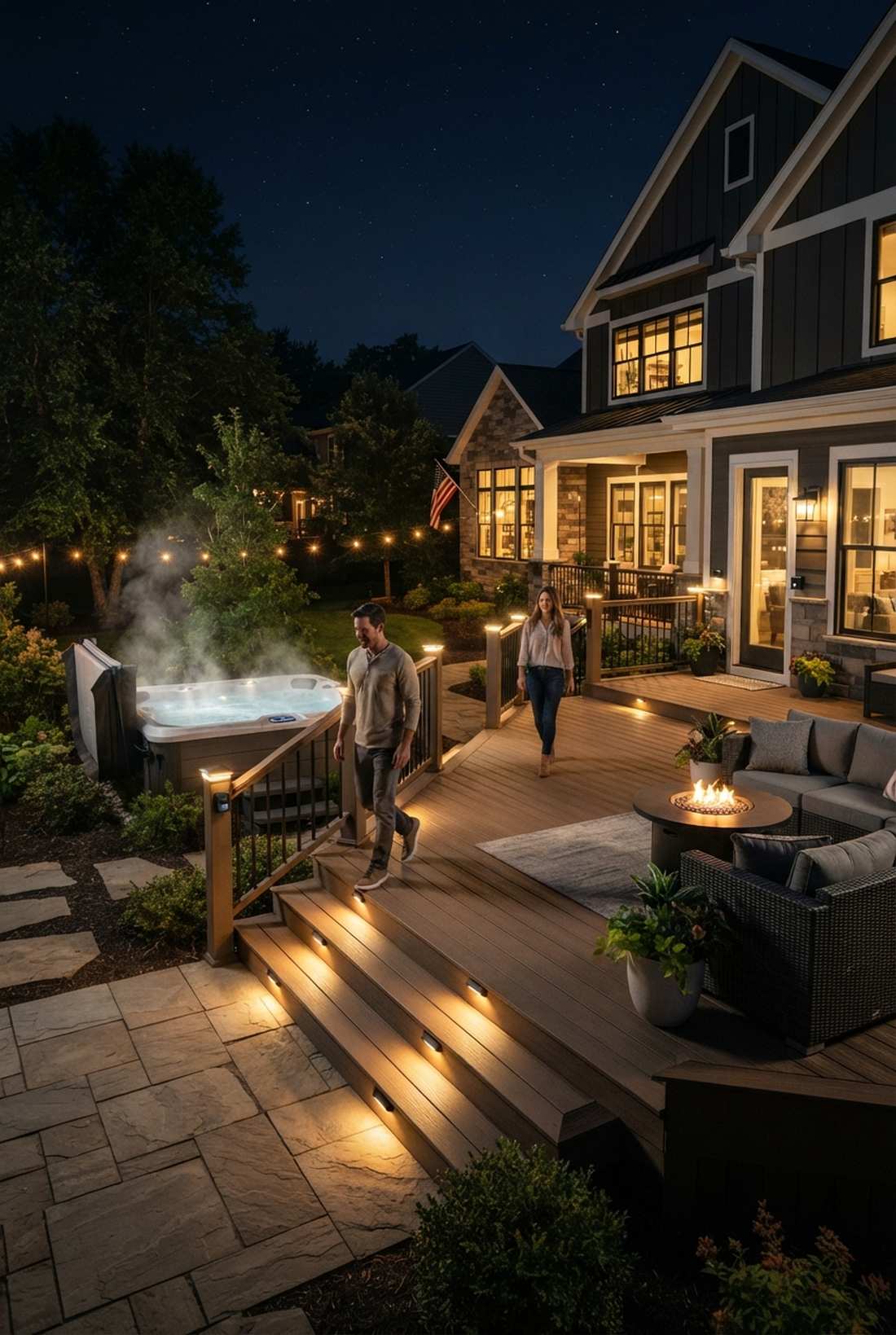 motion activated deck lighting
